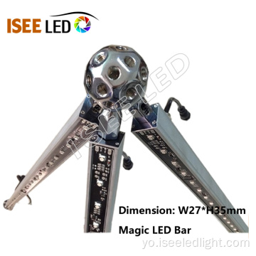 Yiyalo ipele Little DMX512 LED Geometry Barbut